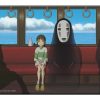 Shop Semic Postcards / Posters / Wallscrolls | Studio Ghibli - Chihiros Reise Ins Zauberland Holzdruck: Semic