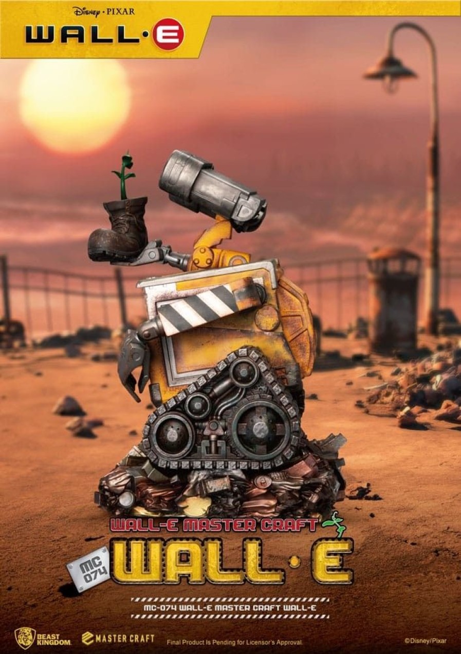 Cinema & Comic Beast Kingdom Toys | Wall-E - Wall-E Statue / Master Craft Statue: Beast Kingdom Toys