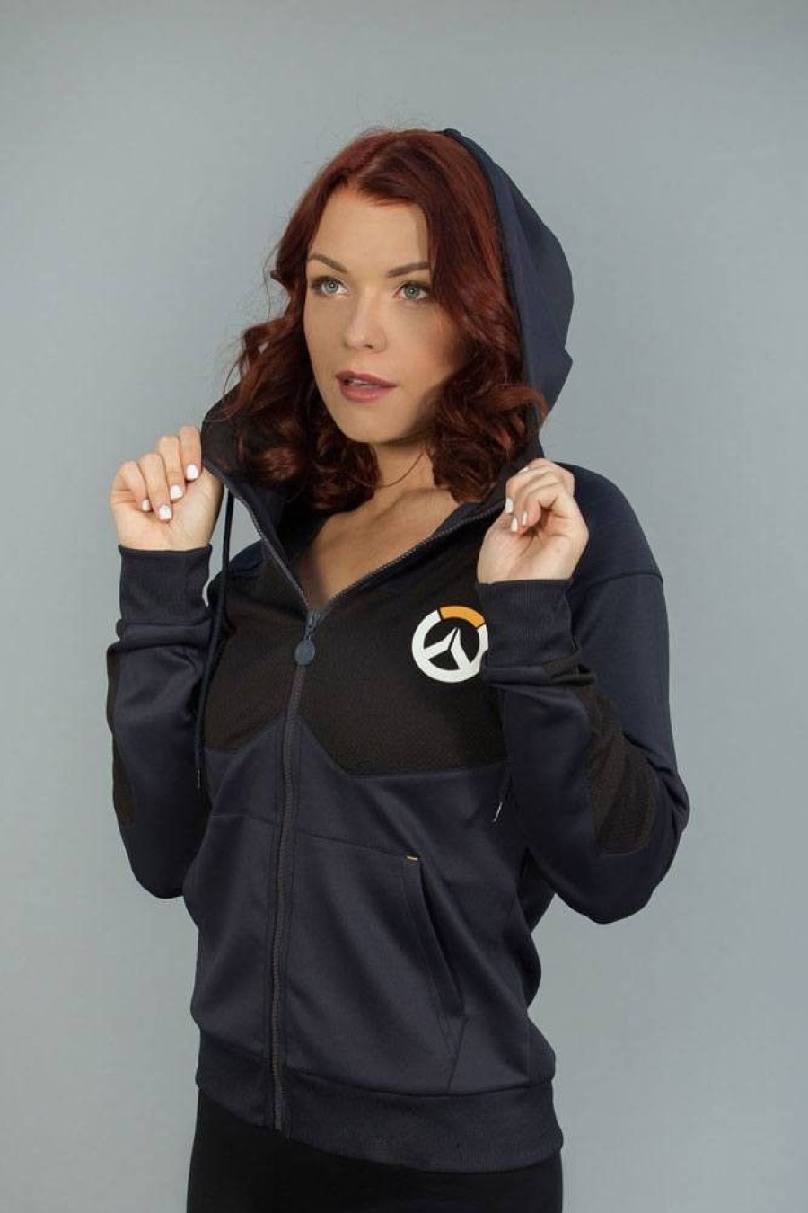 Shop Level Up Wear Shirts, Hoodys & Tanks | Overwatch - Hoody Mit Reisverschlus / Tech Logo - Girlie M: Level Up Wear