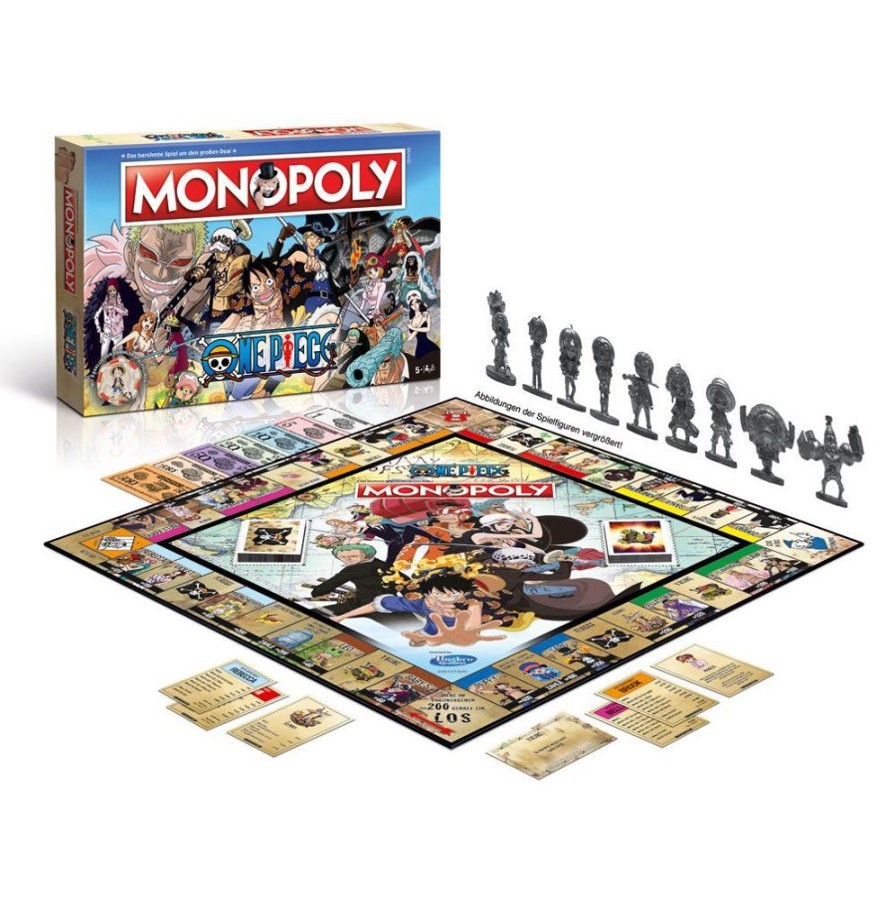 Shop Winning Moves Brettspiele | One Piece - Monopoly - Deutsche Version: Winning Moves