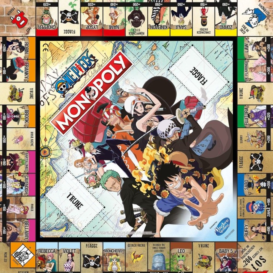 Shop Winning Moves Brettspiele | One Piece - Monopoly - Deutsche Version: Winning Moves