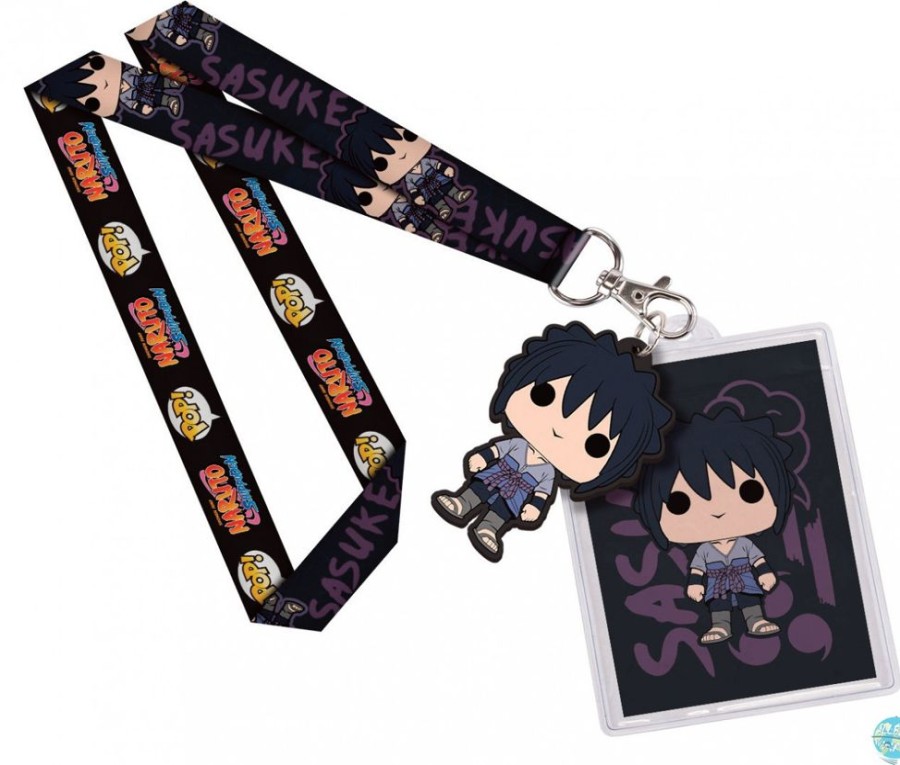 Shop Funko Keychain | Naruto Shippuuden - Sasuke Schlusselband Mit Gummianhanger: Funko