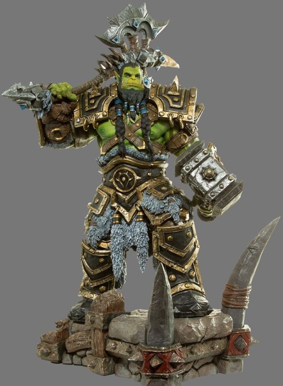 Shop Blizzard Premium Statues | World Of Warcraft - Thrall Statue: Blizzard