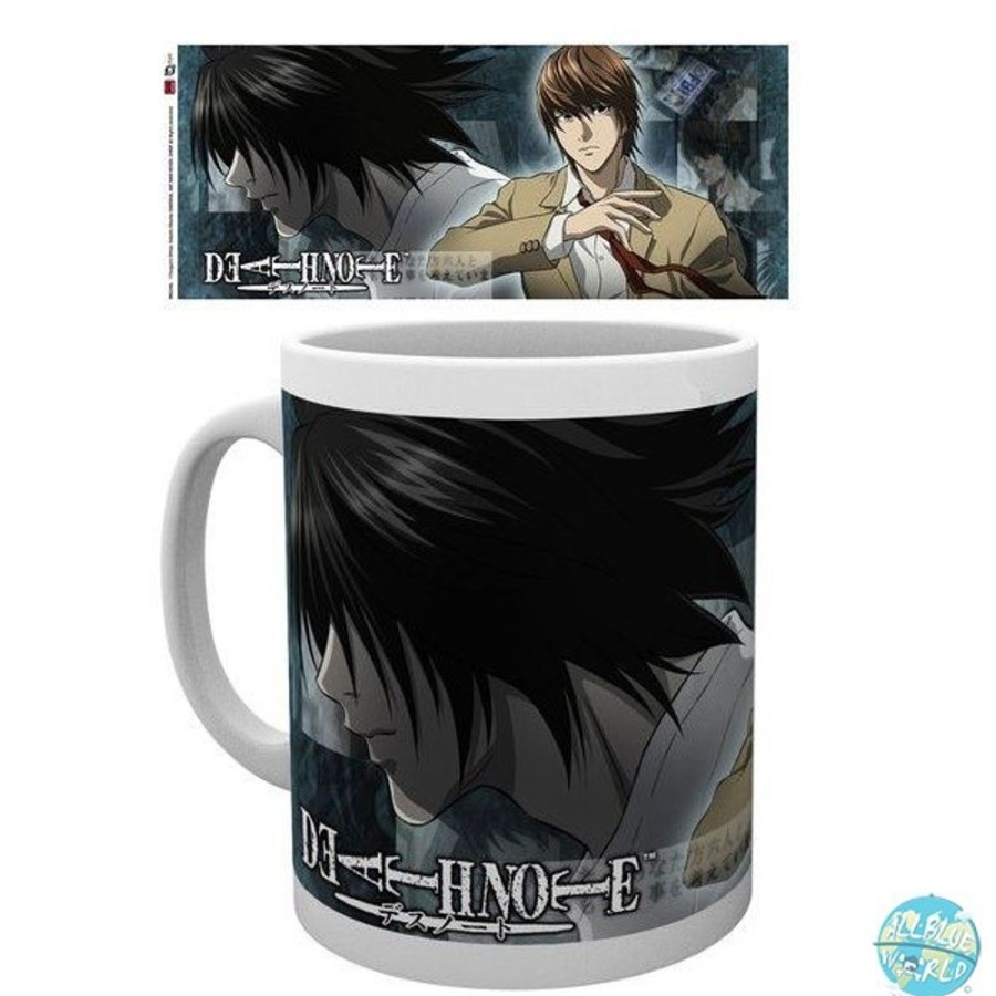 Shop GYE Bags | Death Note - Tasse - Motiv Light & L: Gye