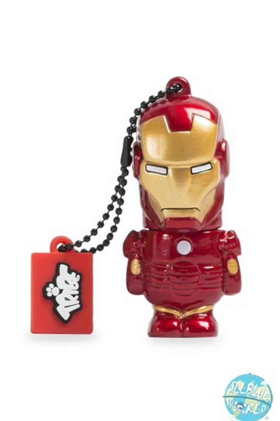 Shop Tribe Usb-Sticks | Marvel Comics Tribe Usb Stick Iron Man Metallic 8Gb 2.0