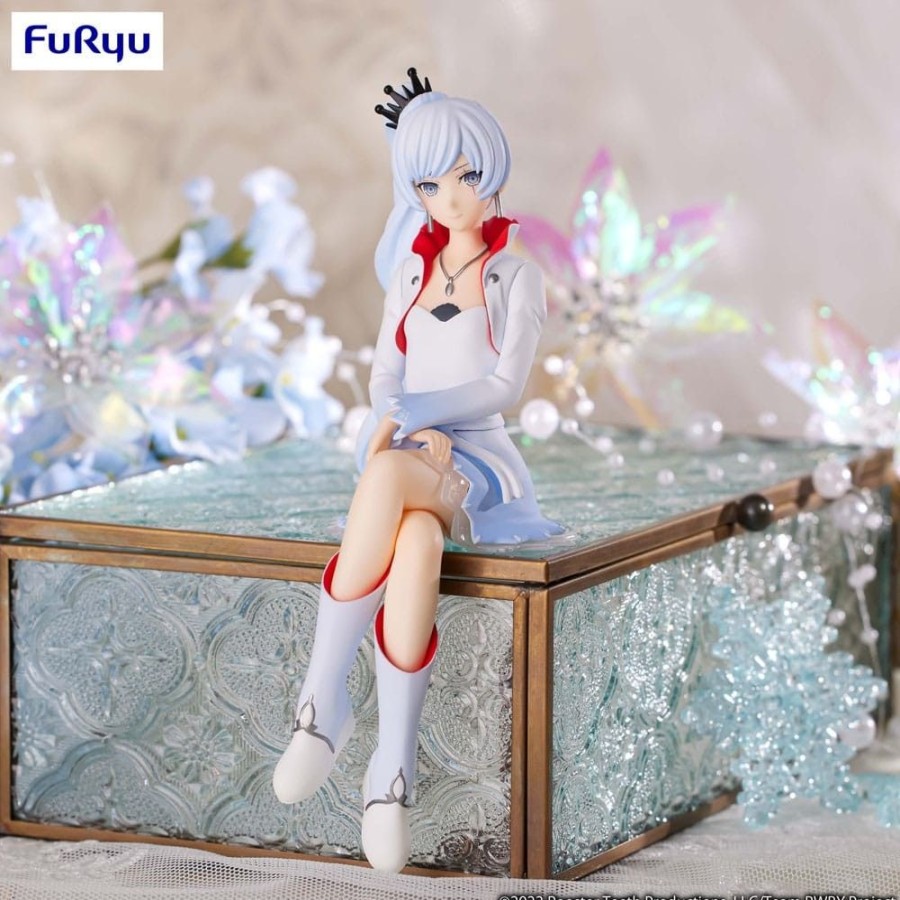 Shop Furyu Anime Prize Figures | Rwby: Ice Queendom Noodle Stopper - Weiss Schnee Statue: Furyu