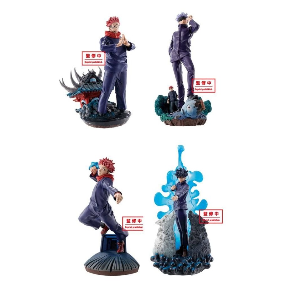 Shop MegaHouse Collectibles | Jujutsu Kaisen - 4Er Sammelfiguren-Set / Petitrama - Volume 1: Megahouse