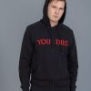 Shop Level Up Wear Shirts, Hoodys & Tanks | Dark Souls - Hoody Mit Reisverschlus / You Died - Unisex Xl: Level Up Wear