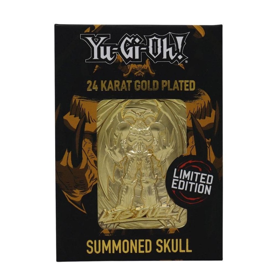 Shop FaNaTik Decoration | Yu-Gi-Oh! - Summoned Skull Karte / Replika (Vergoldet): Fanatik