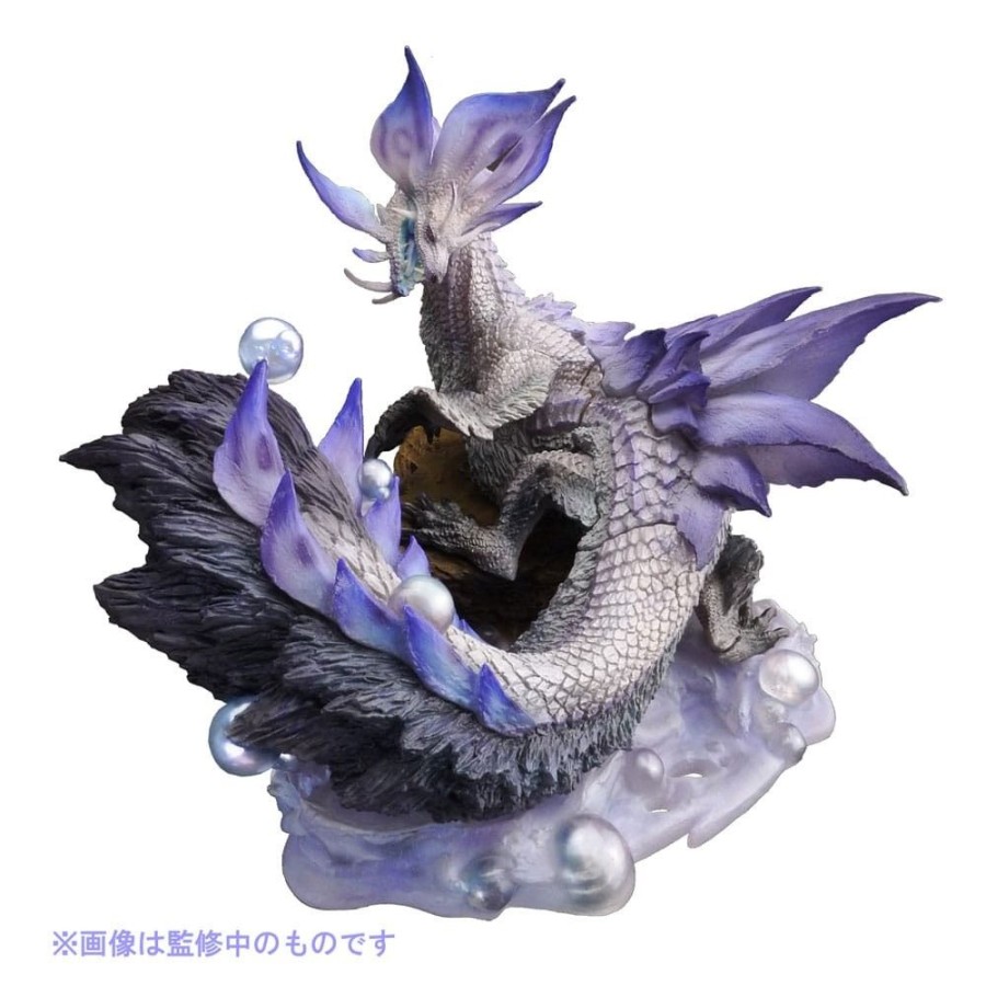 Games & Tv Capcom | Monster Hunter - Violet Mizutsune Statue / Cfb Creators Mode: Capcom