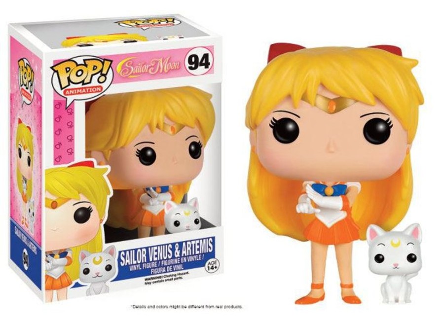 Shop Funko Collectibles | Sailor Moon - Sailor Venus & Artemis Figur - Pop: Funko