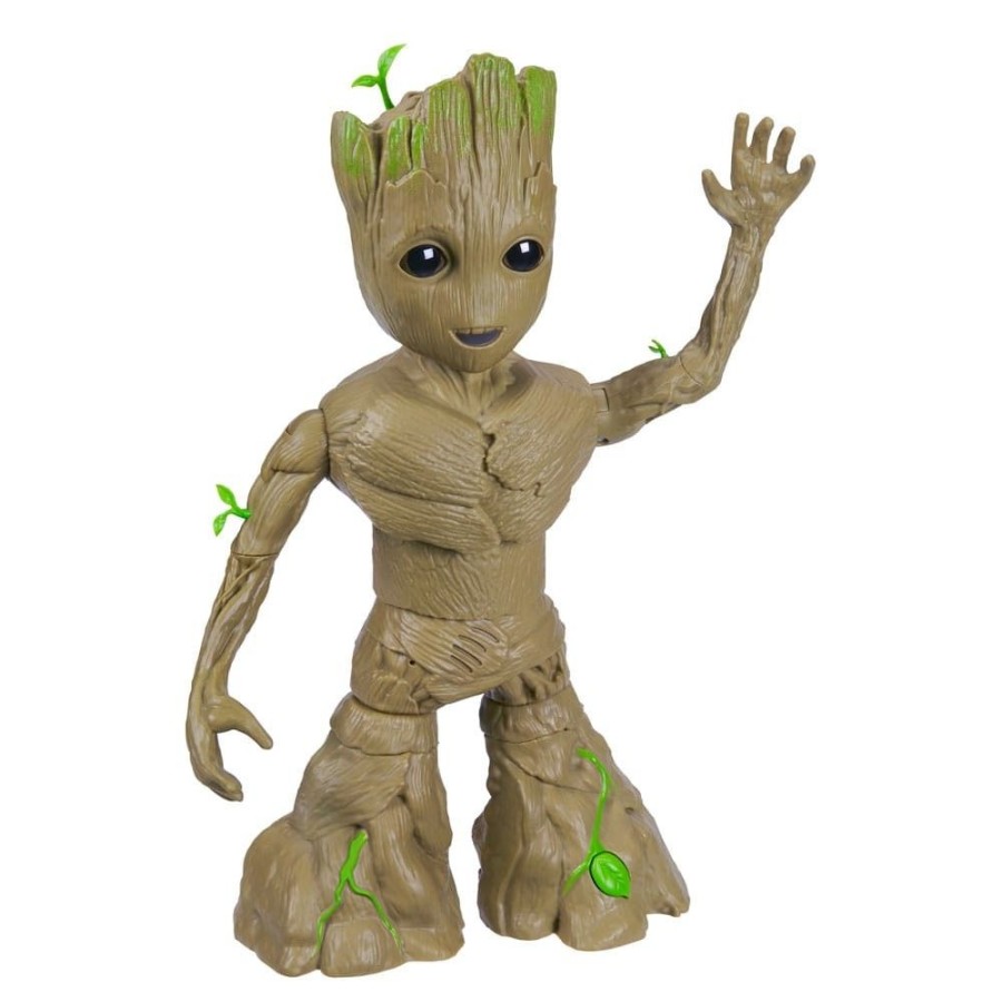 Shop Hasbro Dekoration | Guardians - Groove 'N Grow Groot Actionfigur Of The Galaxy Interaktive: Hasbro