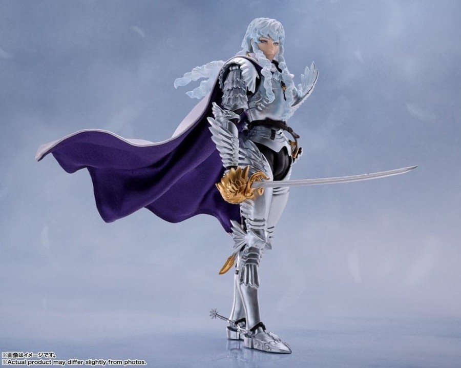 Shop Tamashii Nations Action Figures | Berserk - Griffith (Hawk Of Light) Actionfigur / S.H. Figuarts: Bandai Tamashii Nations