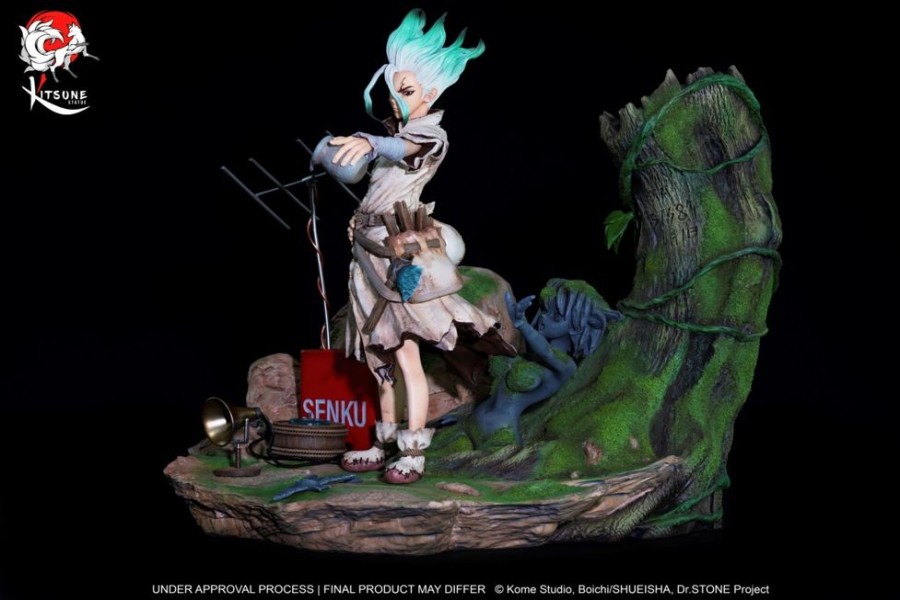 Shop Kitsune Premium Statues | Dr.Stone - Senku Ishigami Statue: Kitsune