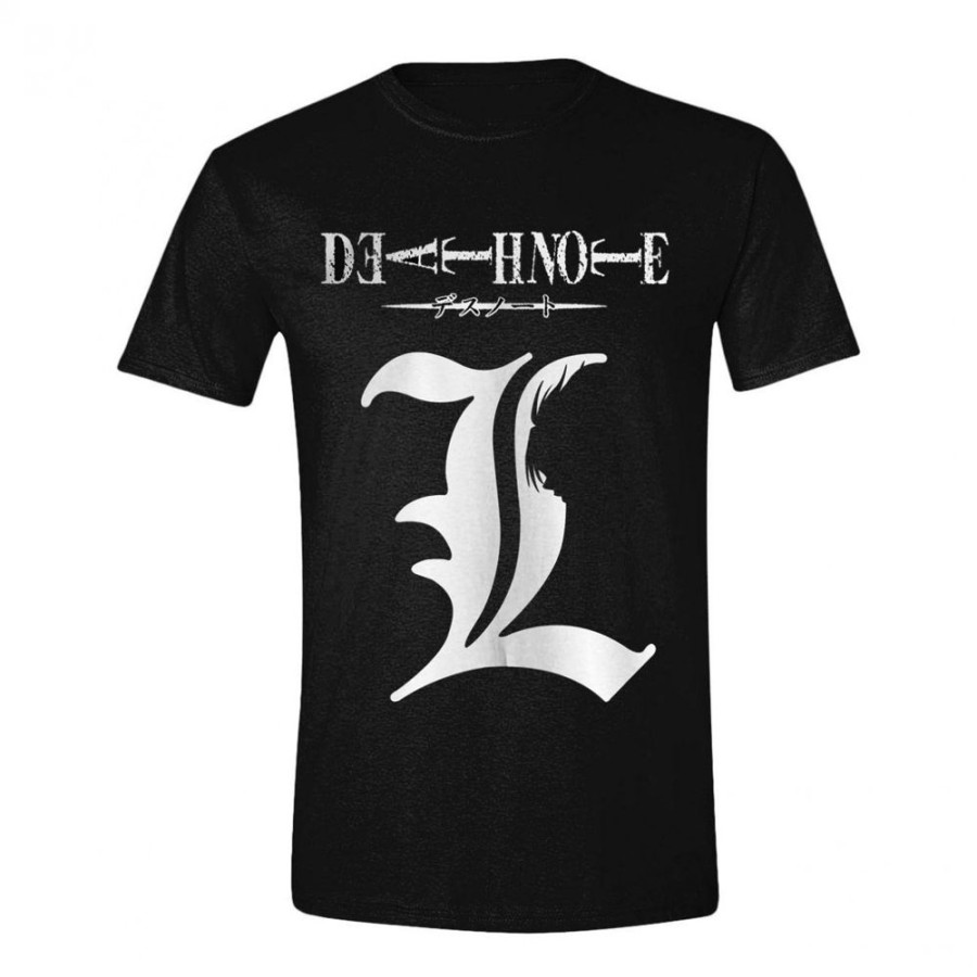 Shop PCM Shirts, Hoodys & Tanks | Death Note - T-Shirt / Shadow Of L - Unisex S: Pcm