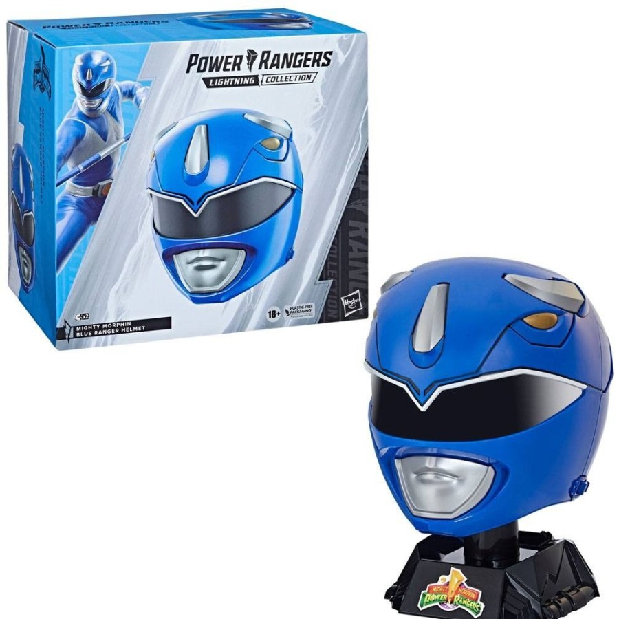 Shop Hasbro Replica | Mighty Morphin Power Rangers Lightning - Blue Ranger Helm Replik: Hasbro