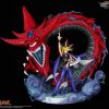 Shop Taka Corp Studio Premium Statues | Yu-Gi-Oh! - Slifer & Yami Yugi Statue: Taka Corp Studio