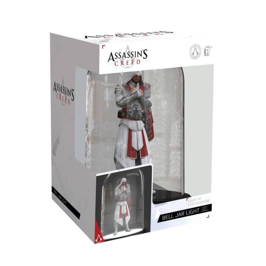 Shop Paladone Products Decoration | Assassins Creed - Ezio Auditore Leuchte / Bell Jar: Paladone