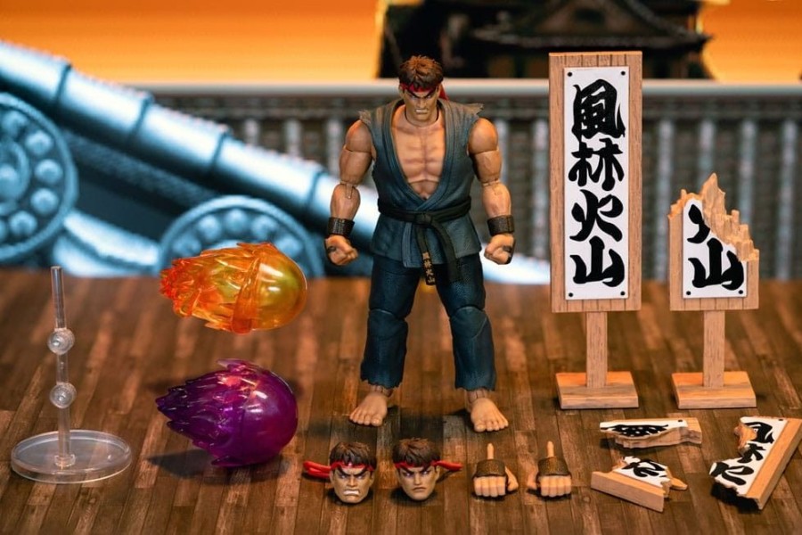 Shop Jada Toys Action Figures | Ultra Street Fighter Ii: The Final Challengers - Evil Ryu Actionfigur / Sdcc 2023 Exclusive: Jada