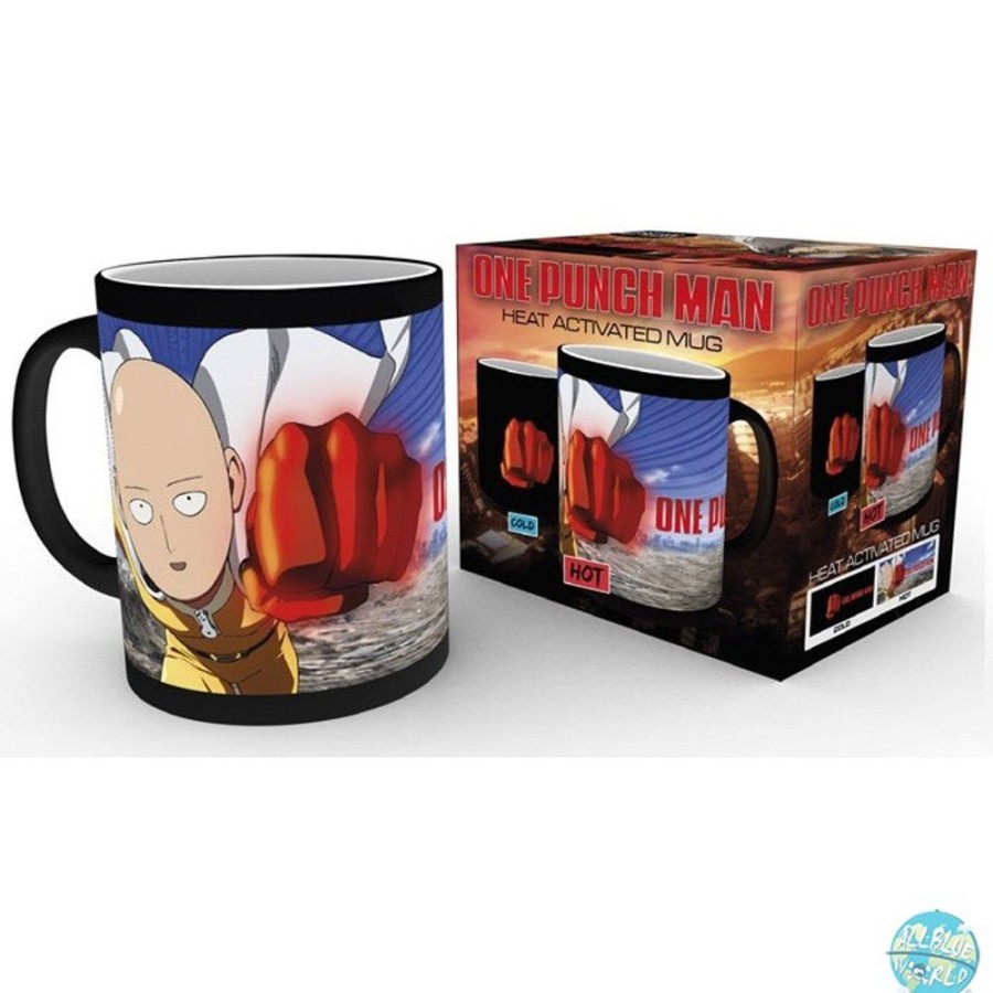 Shop GYE Bags | One Punch Man - Tasse Saitama Print - Thermoeffekt: Gye