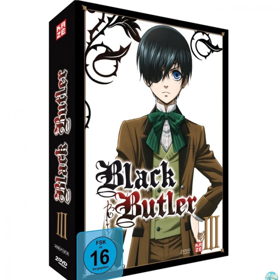 Shop Kaze / AV Visionen GmbH Series, Films & Soundtrack | Black Butler Box 3 Ep.14-19 Dvd: Kaze