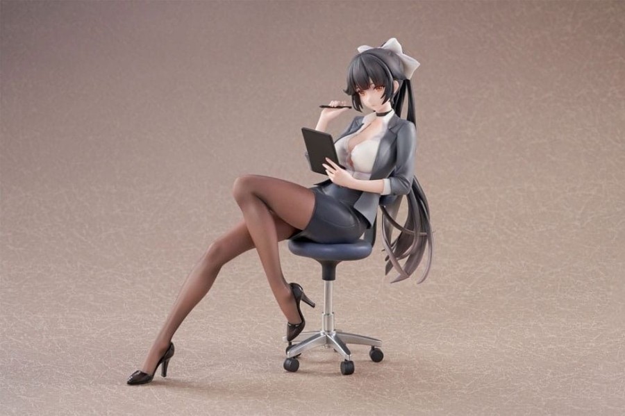 To Category Anime / Manga AniGame | Azur Lane - Takao Statue / Office Lady Ver.: Anigame