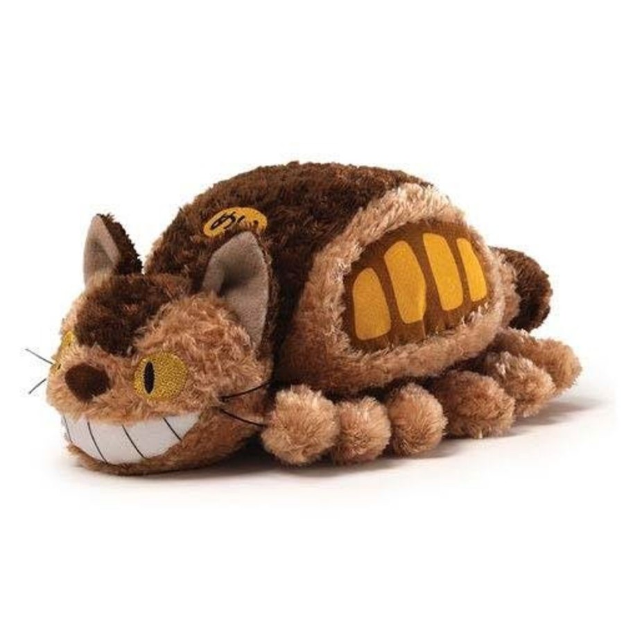 Shop Default Plushies/Pillows | Studio Ghibli - Kikis Kleiner Lieferservice - Little Fluffy Cat Bus Pluschfigur: Studio Ghibli