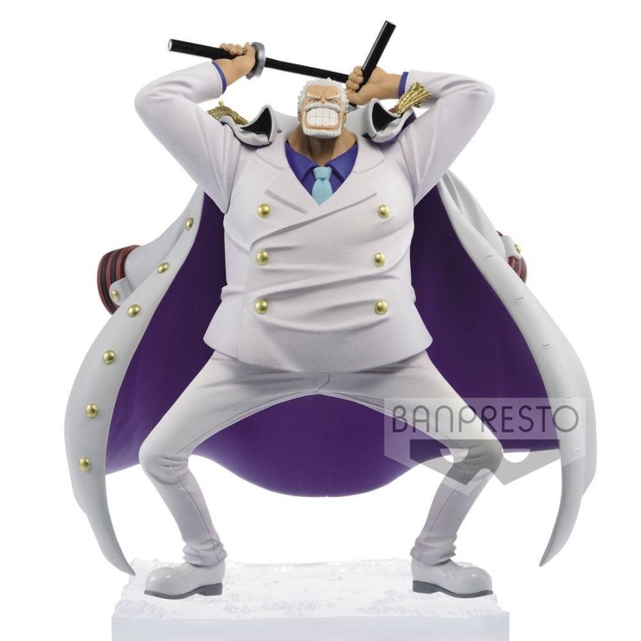 Shop Banpresto One Piece Figure | One Piece - Monkey D. Garp Figur / Magazine - A Piece Of Dream: Banpresto