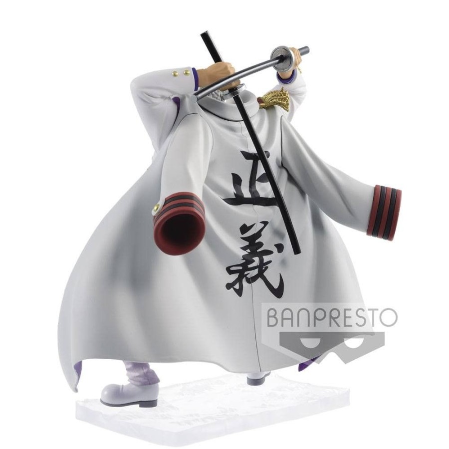 Shop Banpresto One Piece Figure | One Piece - Monkey D. Garp Figur / Magazine - A Piece Of Dream: Banpresto