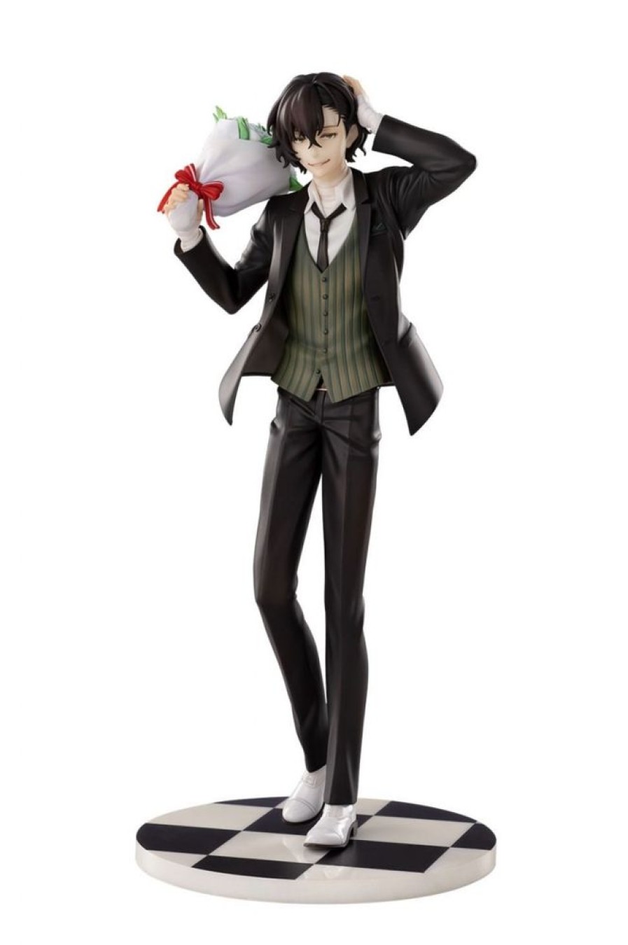 Shop Hobby Max Statues, Busts & Figures | Bungo Stray Dogs - Dazai Osamu Statue Dress Up Ver. Deluxe Edition: Hobby Max