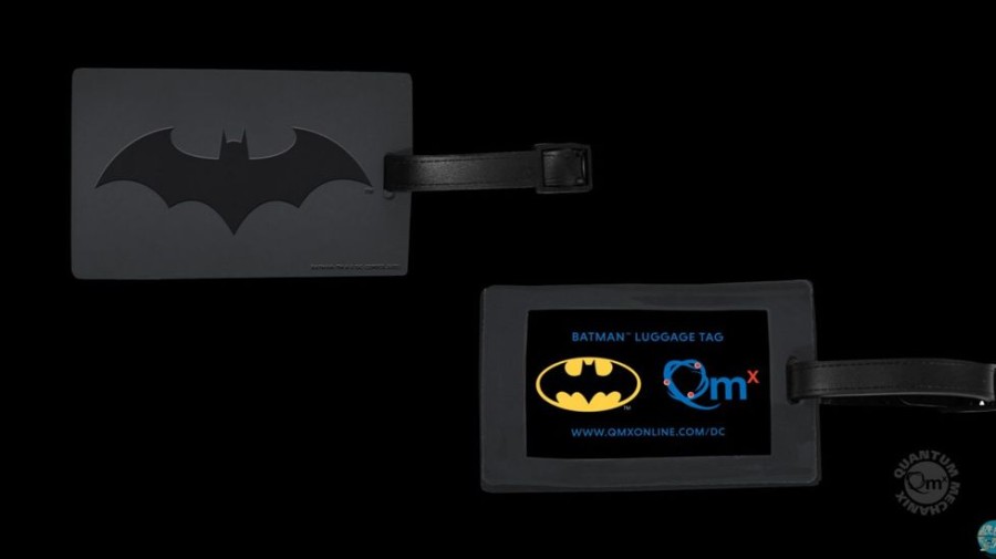 Shop Quantum Mechanix Keychain | Dc Comics - Batman Logo Kofferanhanger - Sdcc Exclusive: Quantum Mechanix