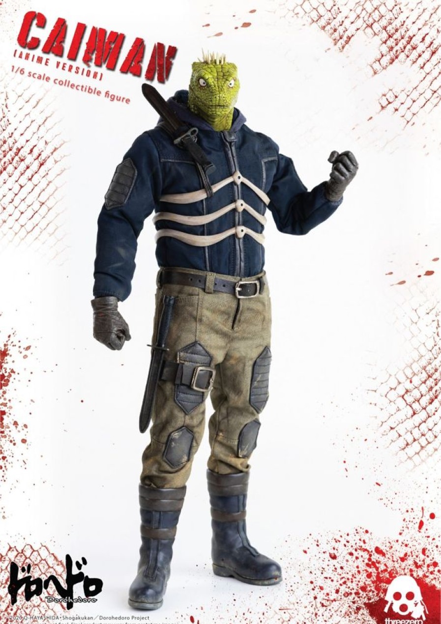 Shop ThreeZero Action Figures | Dorohedoro - Caiman Actionfigur / Anime Version: Threezero