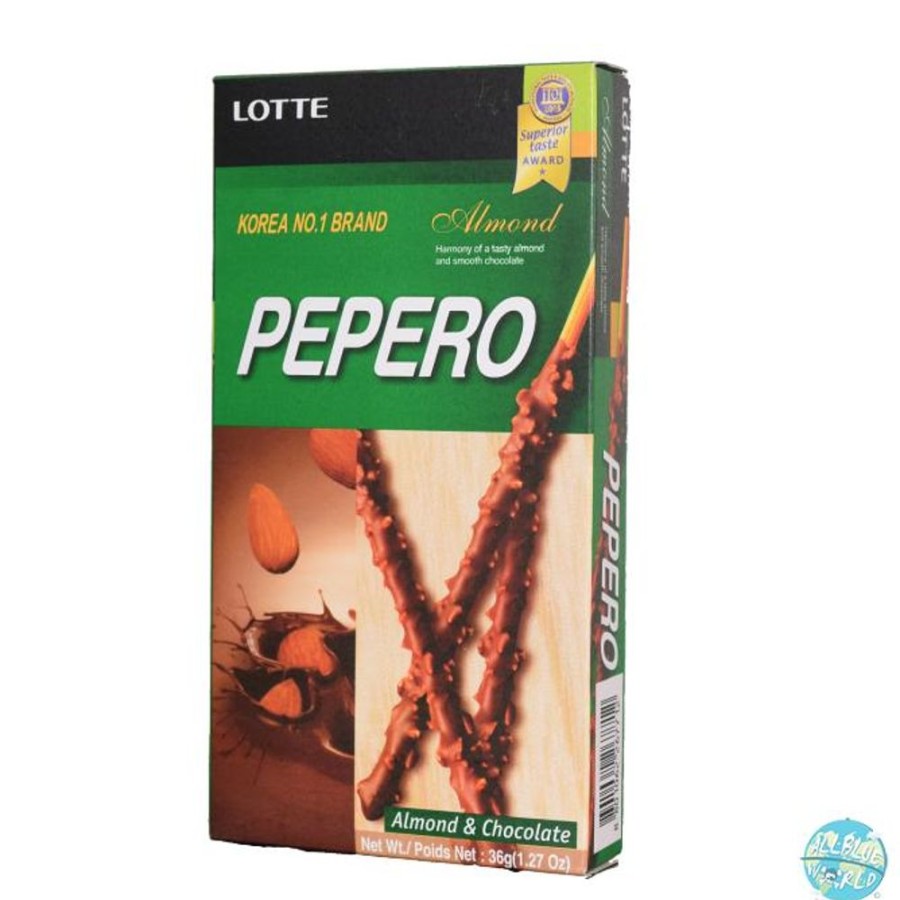 Shop Default Japanese Candy'S & Drinks | Lotte - Pepero Original - Gebackstange Mit Schokolade 47G