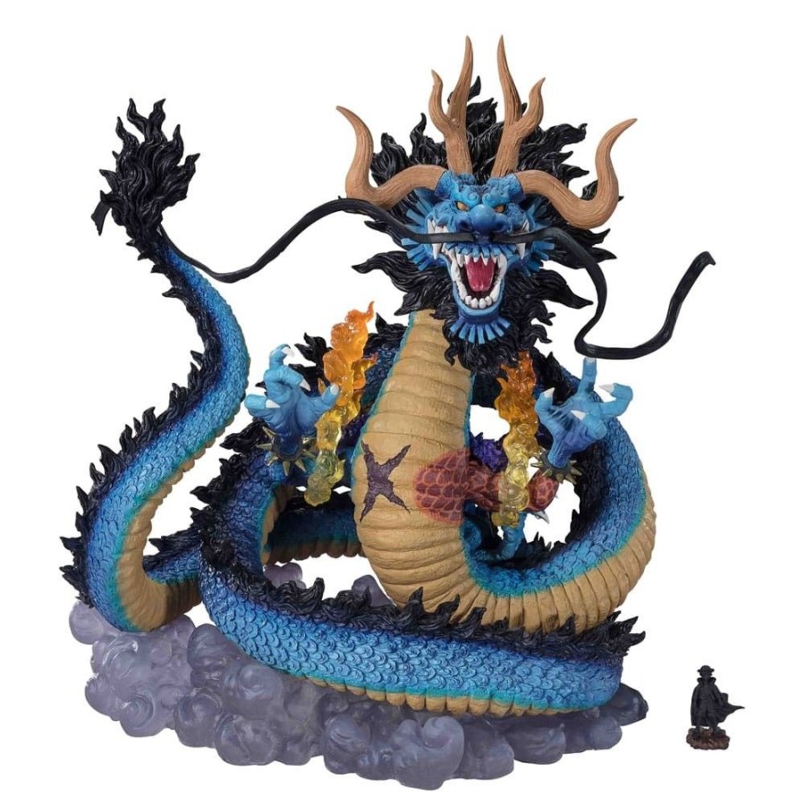 Shop Tamashii Nations One Piece Figuren | One Piece - Kaido Statue / Extra Battle - King Of The Beasts - Twin Dragons: Tamashii Nations