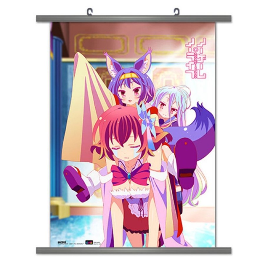 Shop CWD Postcards / Posters / Wallscrolls | No Game No Life - Wallscroll / Motiv Izuna, Steph & Shiro: Cwd