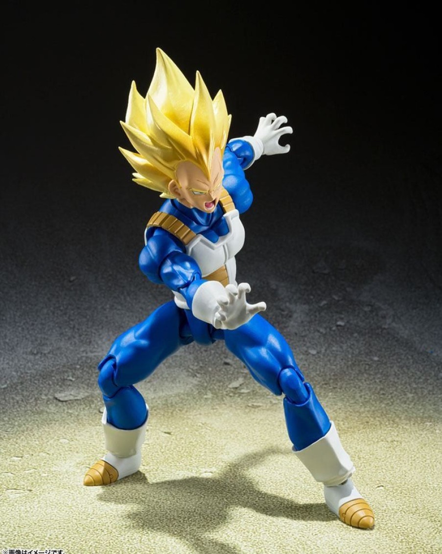 To Category Anime / Manga Tamashii Nations | Dragonball Z - Ssj Vegeta Actionfigur / S.H. Figuarts (Awakened Super Saiyan Blood) [Re-Run]: Tamash