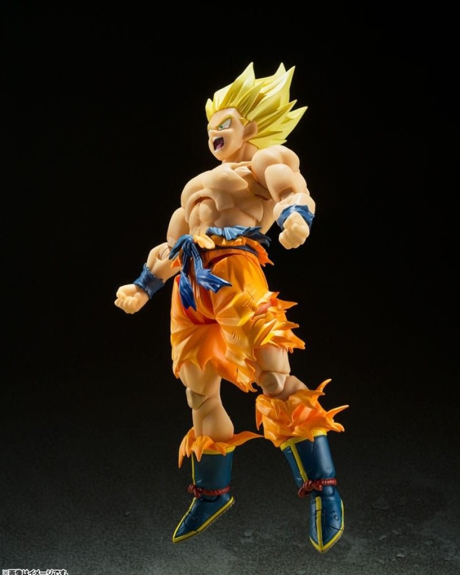 Shop Tamashii Nations Dragon Ball Figures | Dragon Ball Z - Super Saiyan Son Goku Actionfigur / S.H. Figuarts - Legendary Super Saiyan: Tamashii