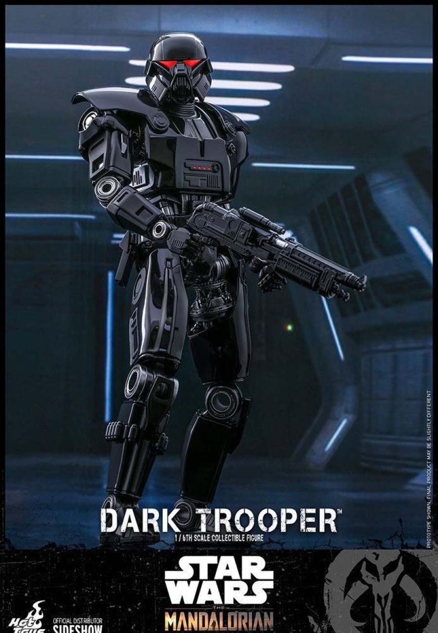 Cinema & Comic Hot Toys | Star Wars The Mandalorian - Dark Trooper Actionfigur: Hot Toys