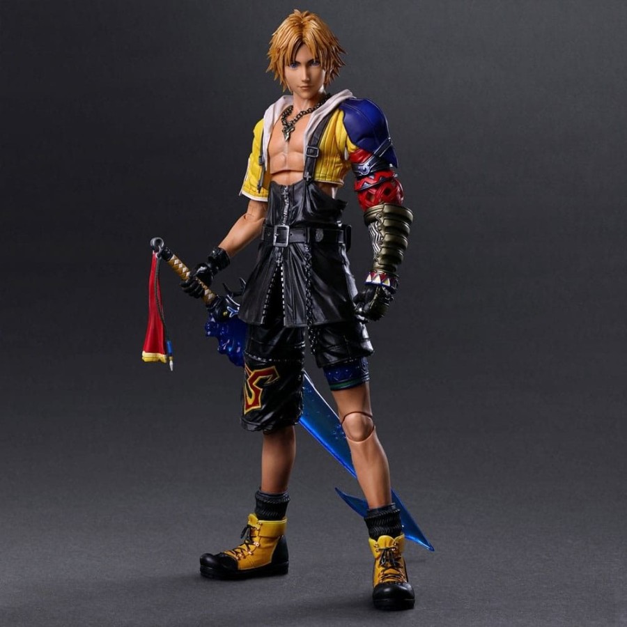 Shop Default Action Figures | Final Fantasy X Play Arts Kai - Tidus Actionfigur: Square-Enix