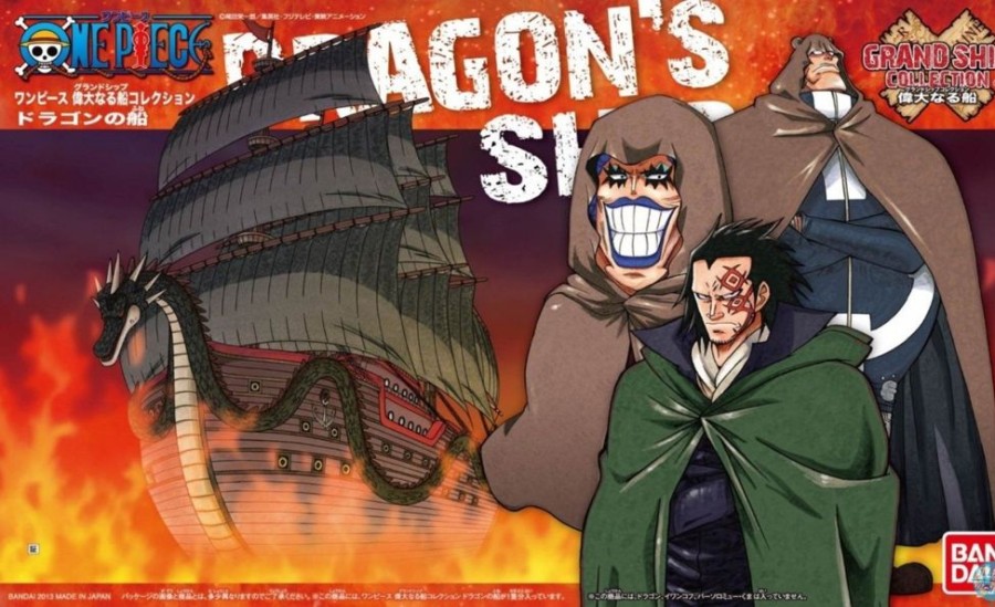 Shop Bandai Models/Kits | One Piece - Dragon'S Ship Modell-Kit - Grand Ship Collection: Bandai