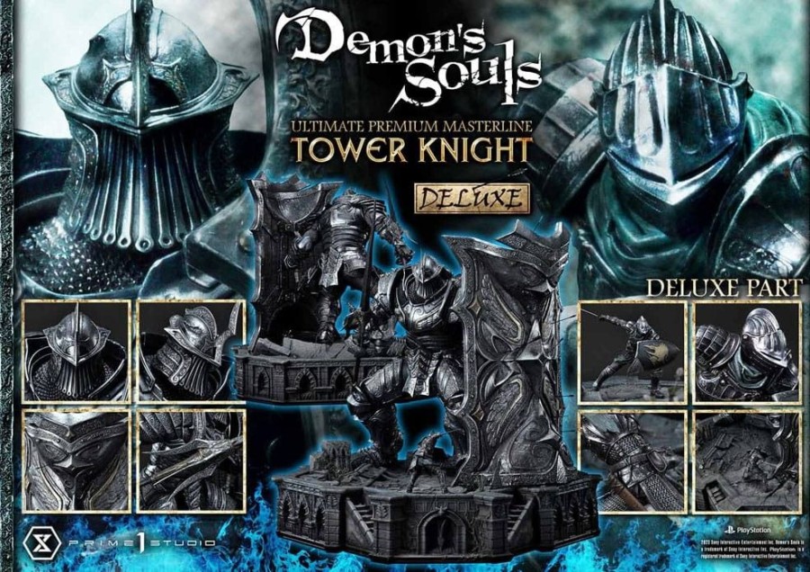 Shop Prime 1 Studio Premium Statues | Demon'S Souls - Tower Knight Starue / Deluxe Version: Prime 1 Studio