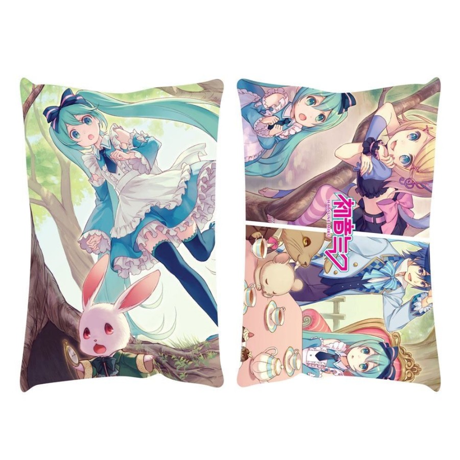 Shop POPbuddies Plushies/Pillows | Vocaloid - Hatsune Miku Kissenbezug / Miku In Wonderland Motiv: Popbuddies