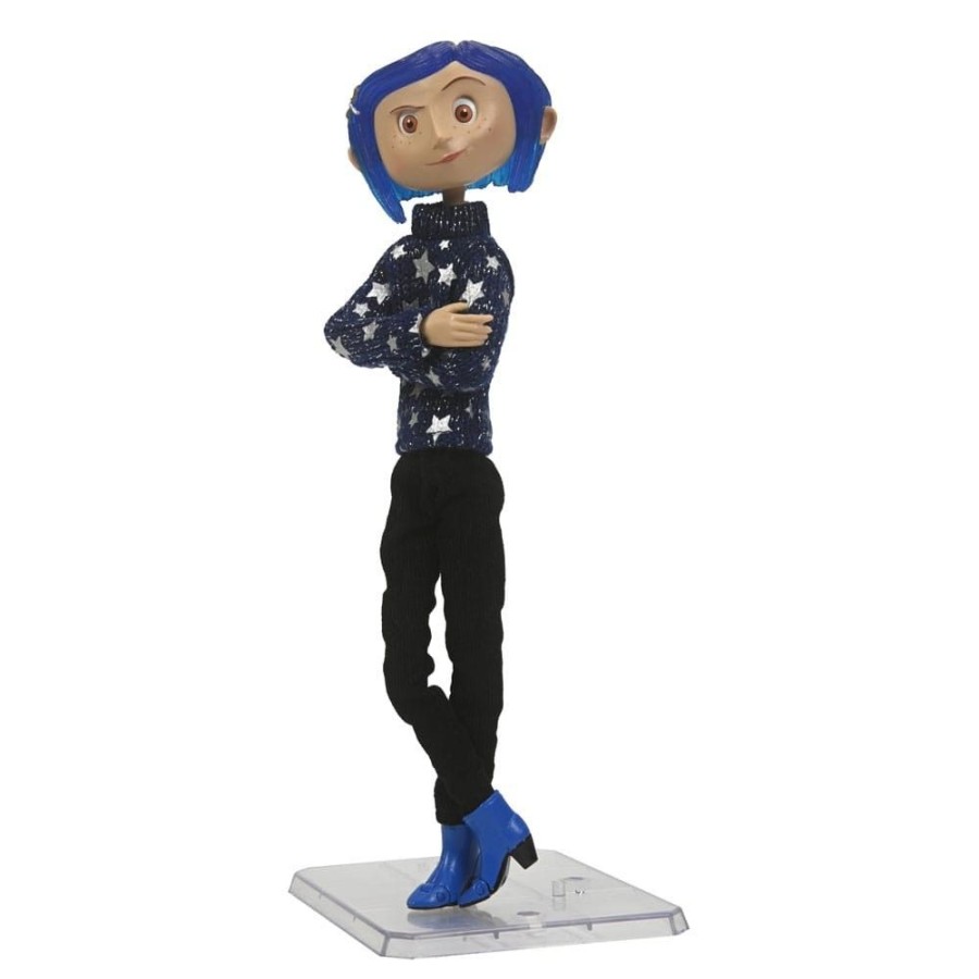 Shop NECA Action Figures | Coraline - Coraline Figur / In Star Sweater: Neca