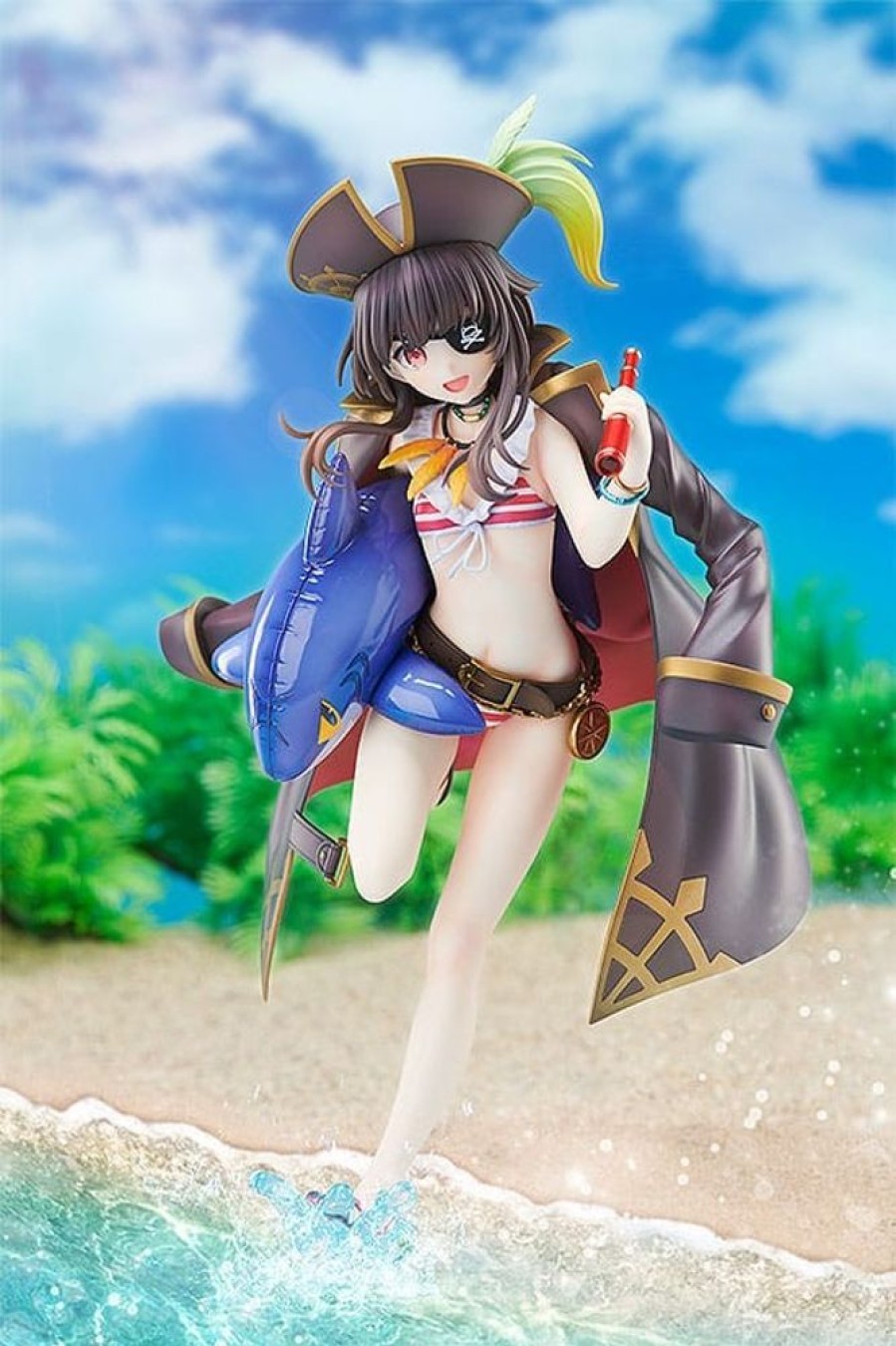 Shop Kadokawa Statues, Busts & Figures | Kono Subarashii Sekai Ni Shukufuku Wo! - Megumin Statue / Light Novel Cosplay On The Beach Ver.: Kad