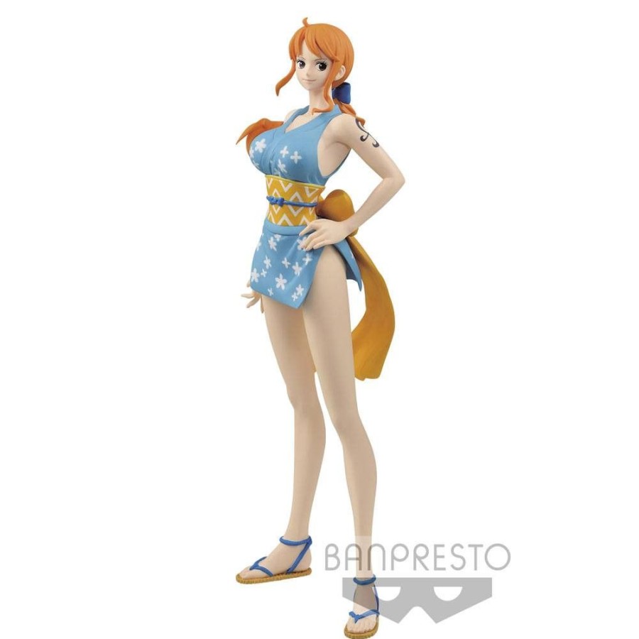 Shop Banpresto One Piece Figure | One Piece Stampede - Nami Figur / Glitter & Glamours - Wanokuni Style A: Banpresto