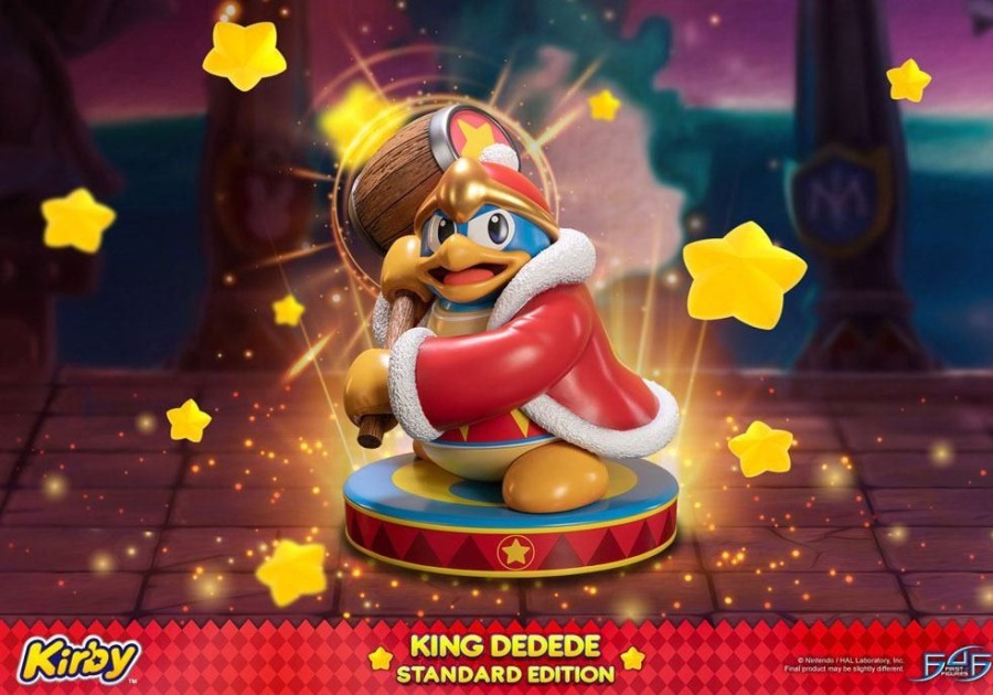 Shop First 4 Figures Premium Statues | Kirby - King Dedede Statue : First 4 Figures