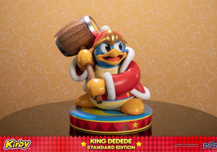 Shop First 4 Figures Premium Statues | Kirby - King Dedede Statue : First 4 Figures