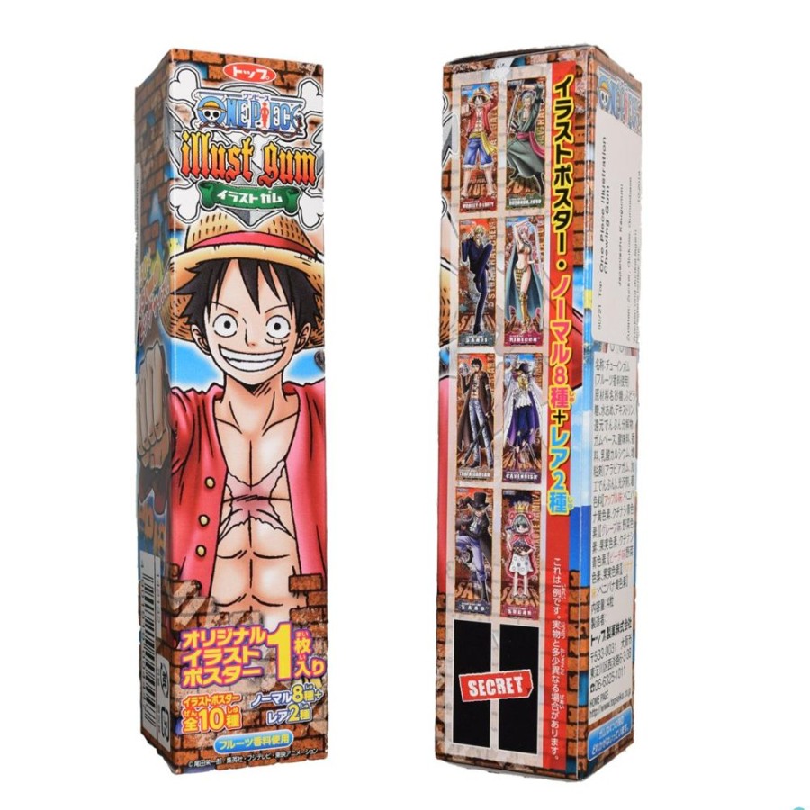 Shop Default Japanese Candy'S & Drinks | One Piece Illustration Chewing Gum