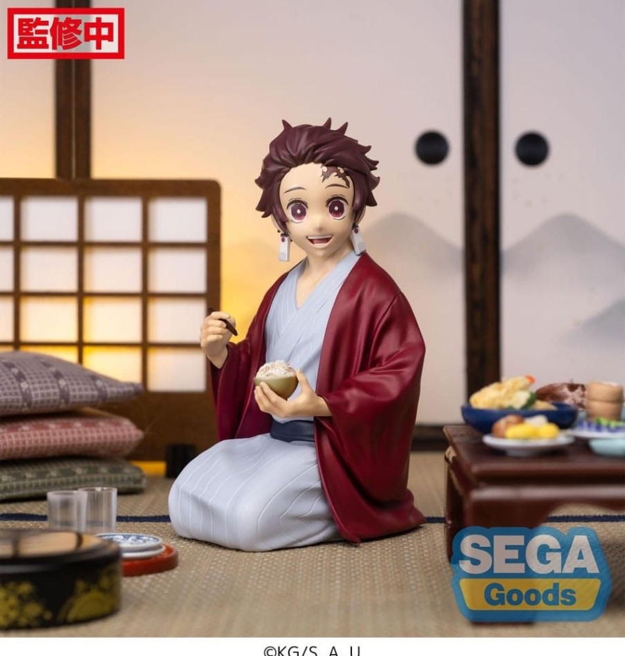 Shop Sega Anime Prize Figures | Demon Slayer Kimetsu No Yaiba - Tanjiro Kamado Figur / Swordsmith Village Arc Perching: Sega