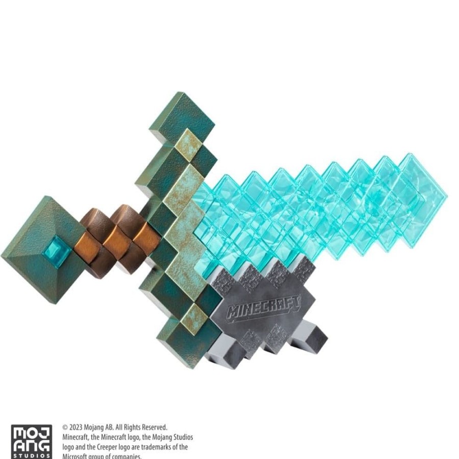 Shop Noble Collection Action Figures | Minecraft - Replik Diamond Sword Collector: Noble Collection